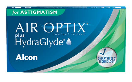 AIR OPTIX plus HydraGlyde for Astigmatism (3vnt)