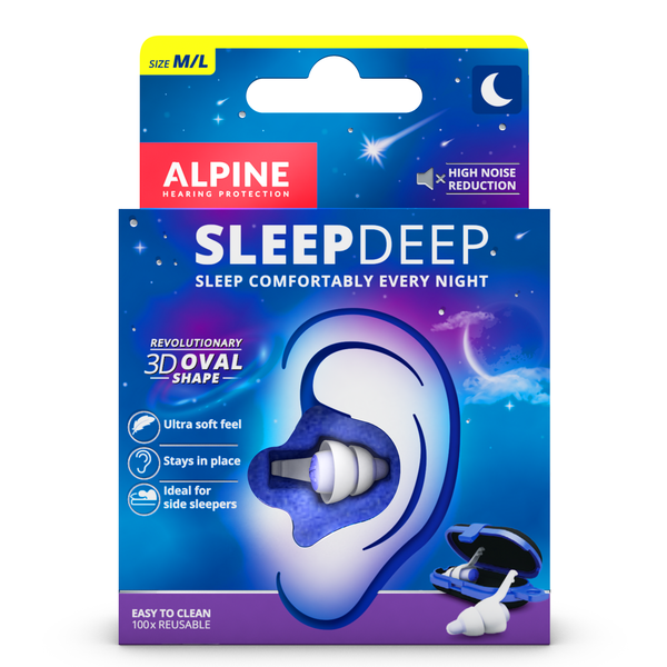 Ausų kištukai miegui Sleep Deep M/L