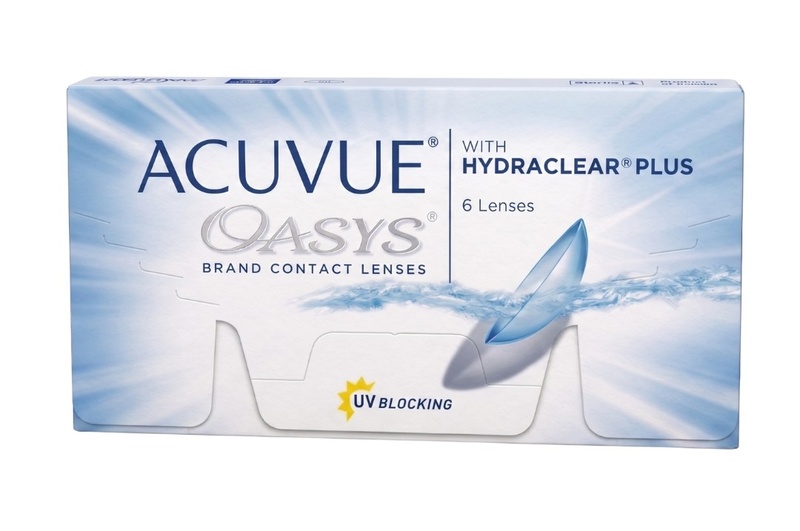 ACUVUE OASYS® ar HYDRACLEAR® PLUS
