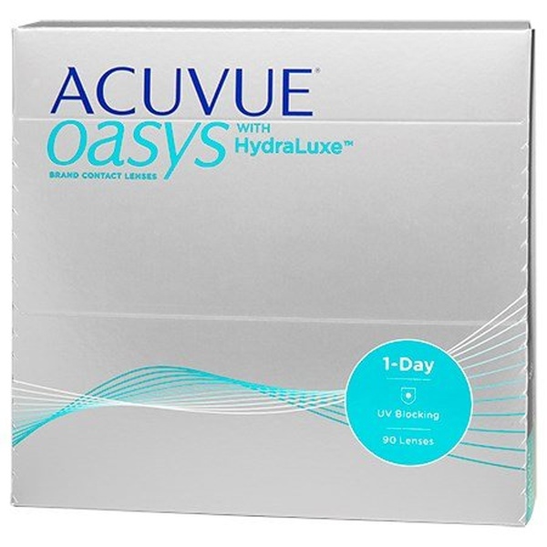 ACUVUE® OASYS 1-DAY with HydraLuxe® TECHNOLOGY (90vnt)