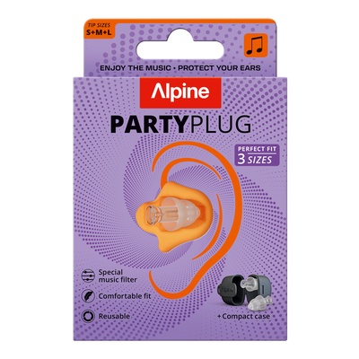 Ausų kištukai Alpine Party plug