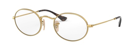 rayban, RB 3547V, vyrams, ovalus, metalas
