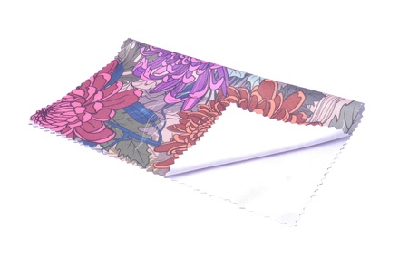 Servetėlė akiniams 15x18 cm su gėlėmis