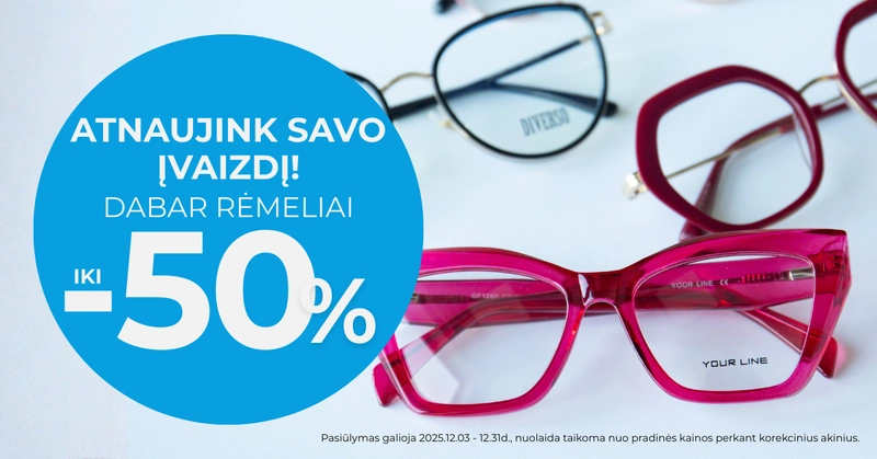 Rėmeliai iki -50%