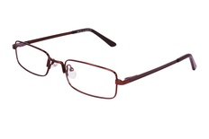 your line, DM 1181, half-rim, kvadratas, metalas