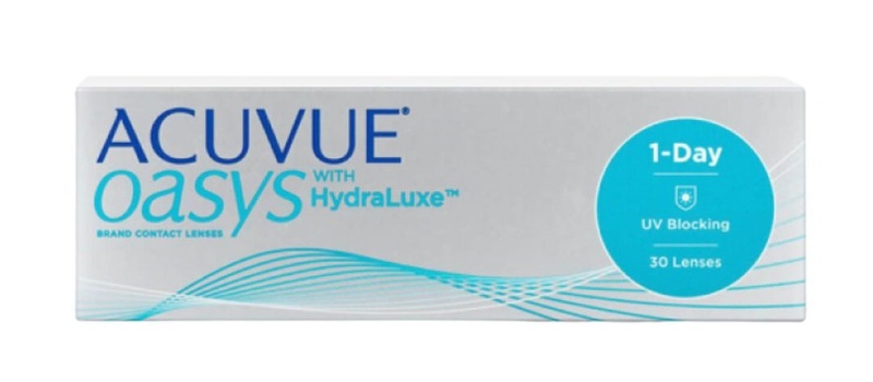 ACUVUE® OASYS 1-DAY with HydraLuxe® TECHNOLOGY