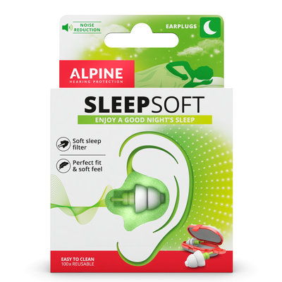 Ausų kištukai miegui Alpine Sleep Soft