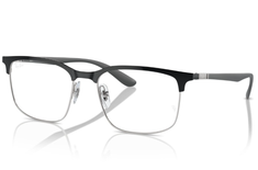 rayban, RB 6518, vyrams, kvadratas, metalas