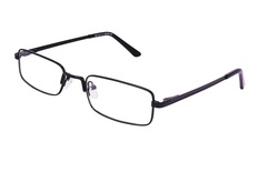 your line, DM 1181, half-rim, kvadratas, metalas