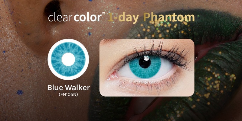 Clearcolor Phantom 1Day Blue Walker FN105N (2p)
