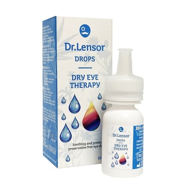 Dr.Lensor Drops Dry Eye Therapy 10ml (2 vnt)