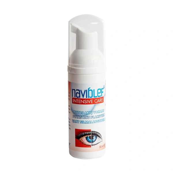 Naviblef intensive putos pažeistiems akių vokams, 50 ml