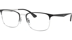 rayban, RB 6421, vyrams, ovalus, metalas