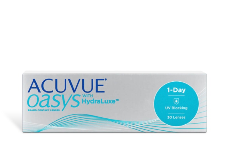 ACUVUE® OASYS 1-DAY with HydraLuxe® TECHNOLOGY (30vnt)