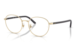 rayban, RB 6538D, vyrams, ovalus, metalas